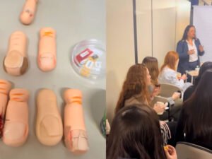 aula de podologia